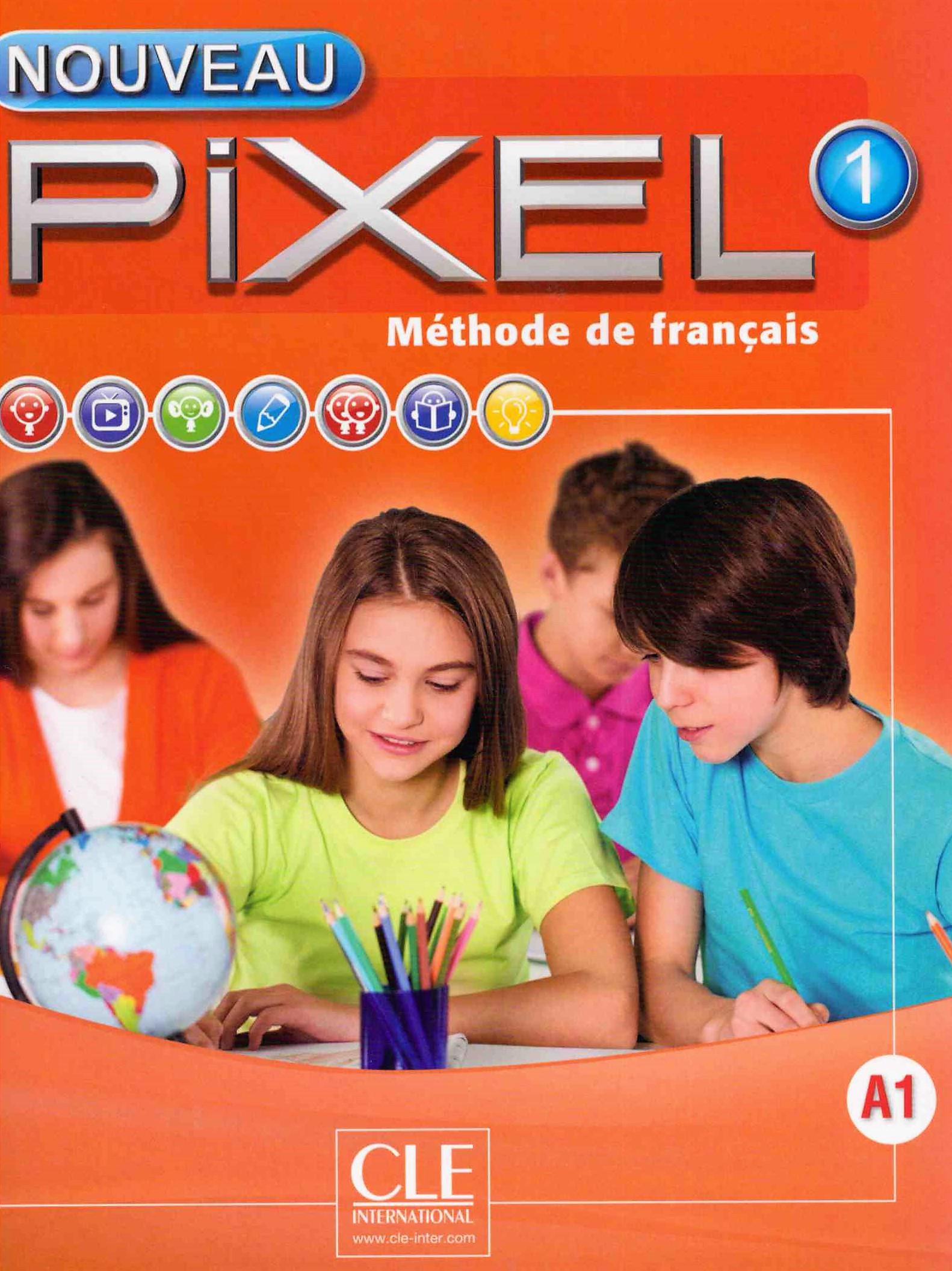 Nouveau Pixel 1 Methode de francais + DVD-ROM / Учебник