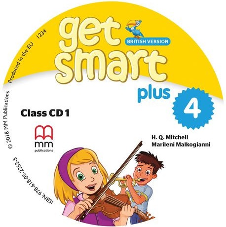 Get Smart Plus 4 Class CDs / Аудиодиски