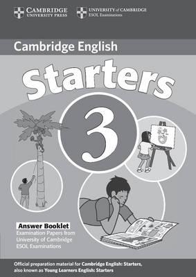 Starters 3 Answer Booklet / Ответы