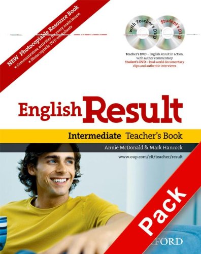 English Result Intermediate Teacher's Book + DVDs / Книга для учителя
