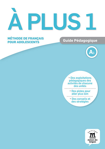 A plus 1 Guide pedagogique / Книга для учителя