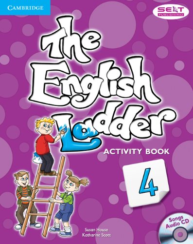 The English Ladder 4 Activity Book + Songs Audio CD / Рабочая тетрадь