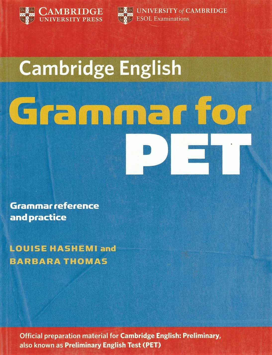 Cambridge Grammar for PET