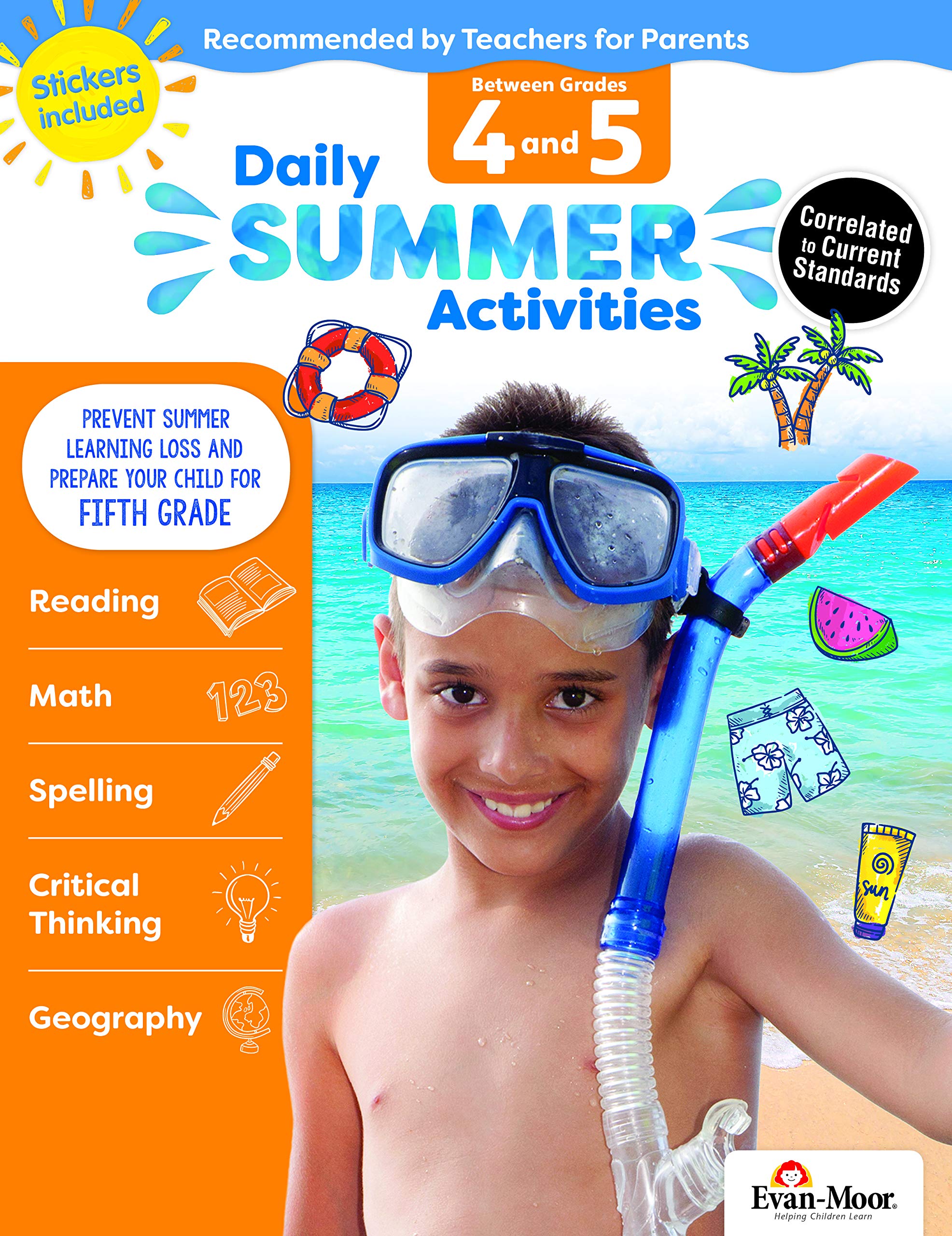 Daily Summer Activities Activity Book (Grades 4-5) / Рабочая тетрадь