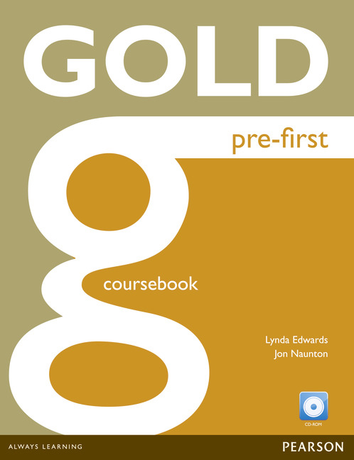 Gold Pre-First Coursebook + CD-ROM / Учебник