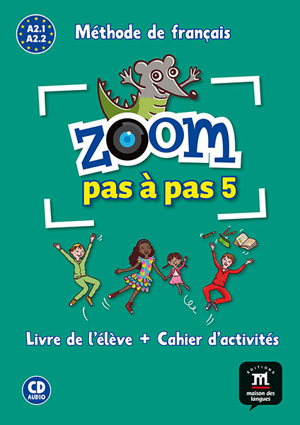 Zoom Pas a pas 5 Livre de l’eleve + Cahier d’activites + Audio CD / Учебник
