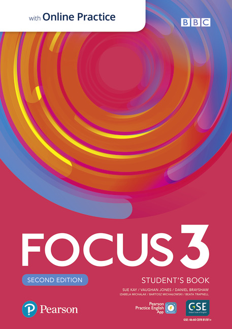 Focus Second Edition 3 Student's Book with Online Practice and App Учебник  c онлайн практикой