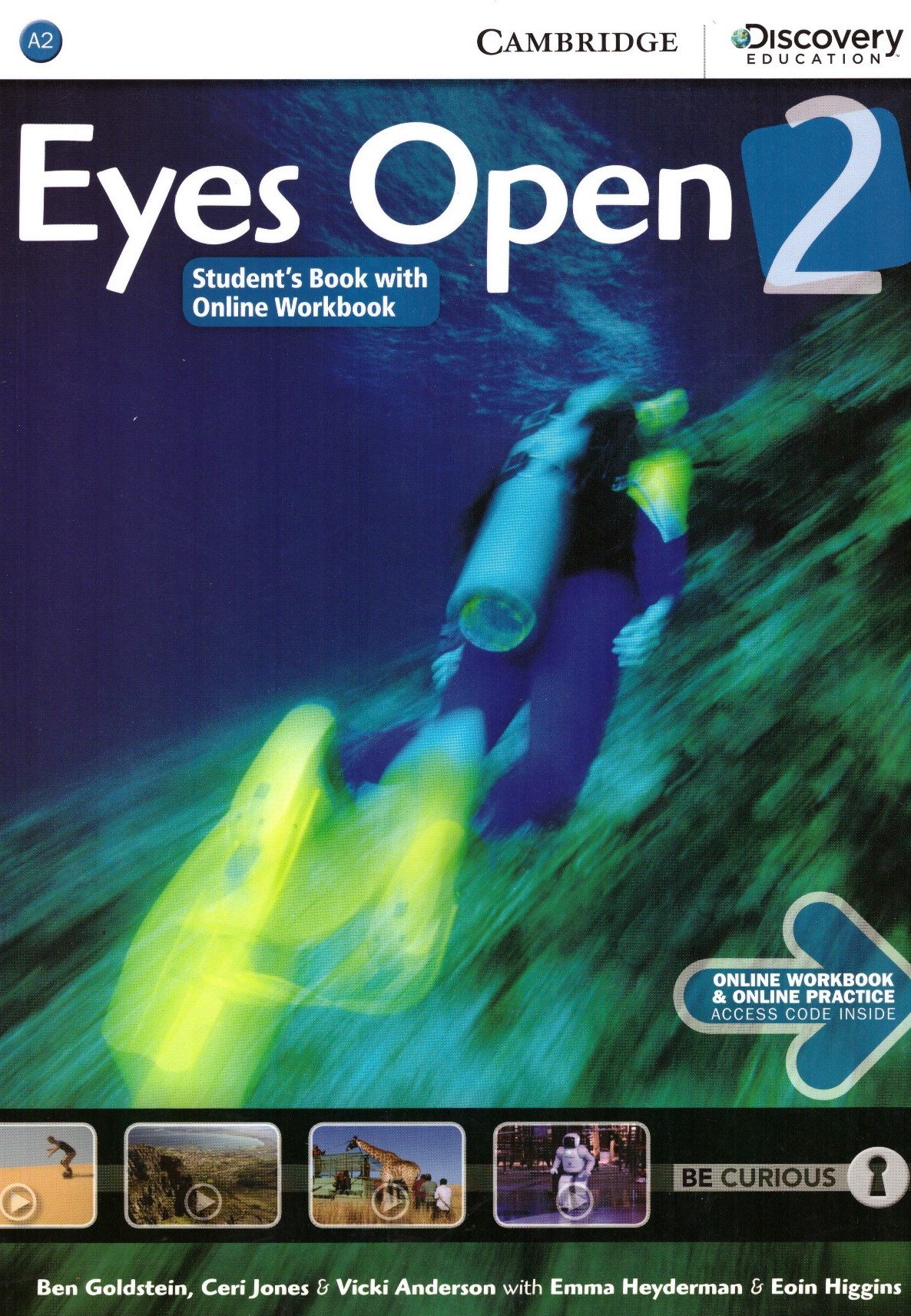 Eyes Open 2 Student's Book + Online Workbook + Online Practice / Учебник + онлайн тетрадь