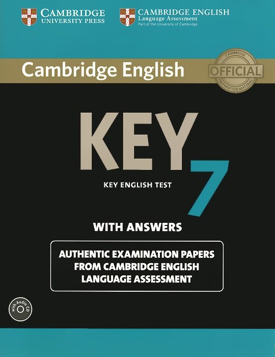 Cambridge English Key 7 + Answers + Audio CD / Тесты + ответы + аудиодиск