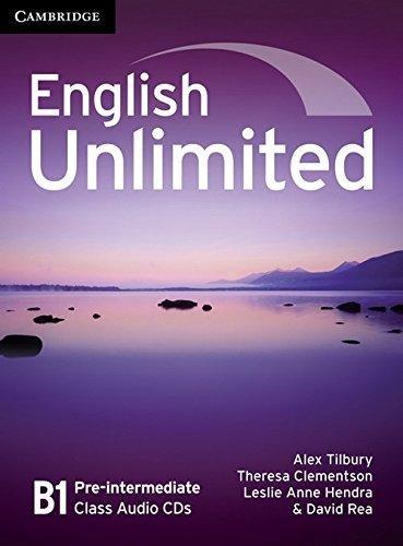 English Unlimited Pre-Intermediate B1 Class Audio CDs / Аудиодиски
