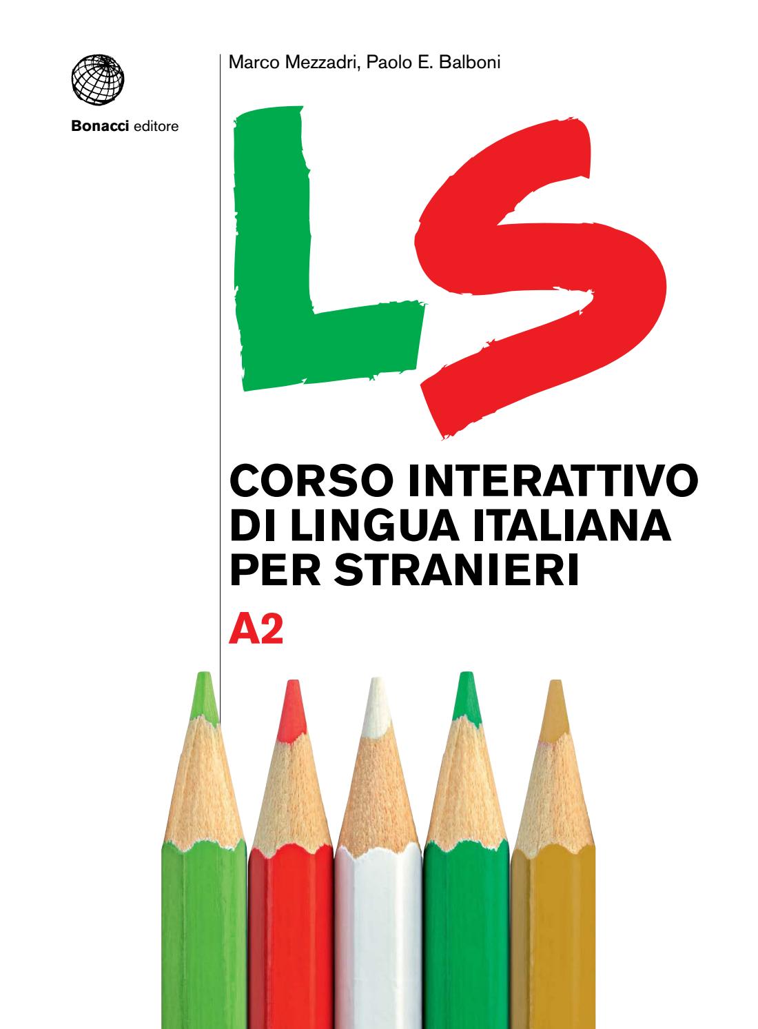 LS. Corso interattivo di lingua italiana per stranieri A2 / Учебник