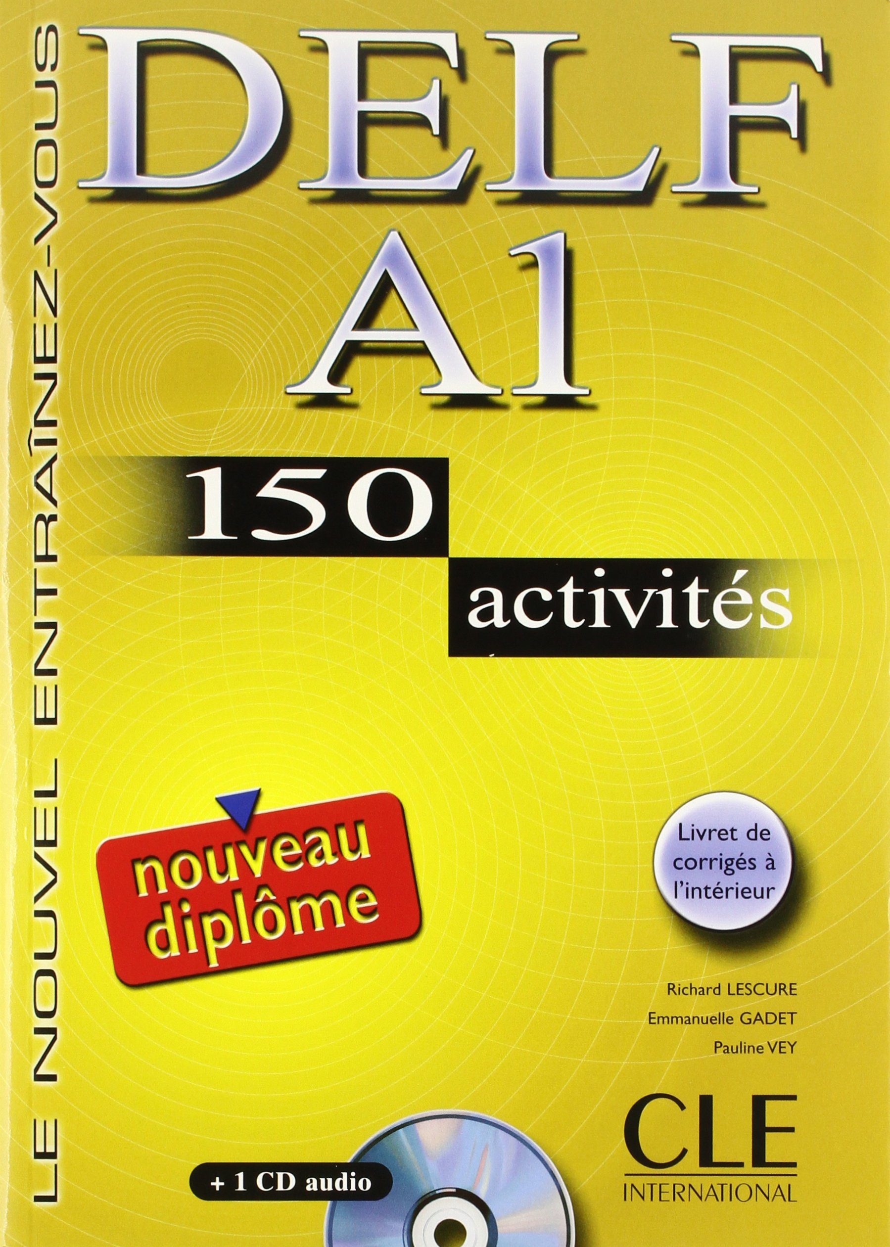 DELF A1 150 activites + Audio CD / Учебник + аудиодиск