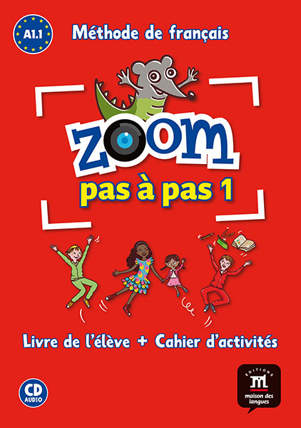Zoom Pas a pas 1 Livre de l’eleve + Cahier d’activites + Audio CD / Учебник