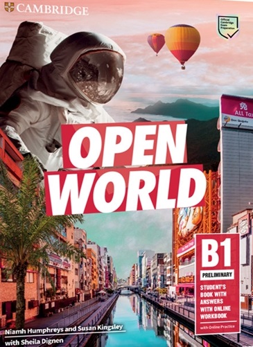 Open World B1 Student’s Book + Answers + Online Workbook / Учебник + ответы + онлайн-тетрадь