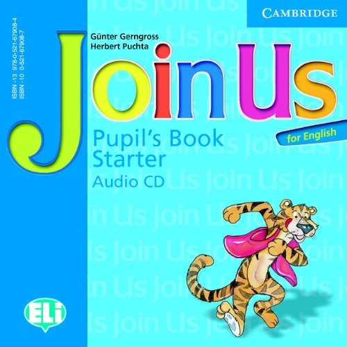 Join Us for English Starter Pupil's Book Audio CD / Аудиодиск к учебнику