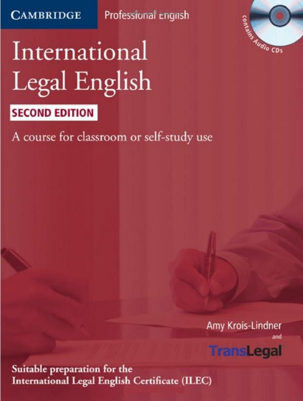 International Legal English Student's Book + Audio CD / Учебник
