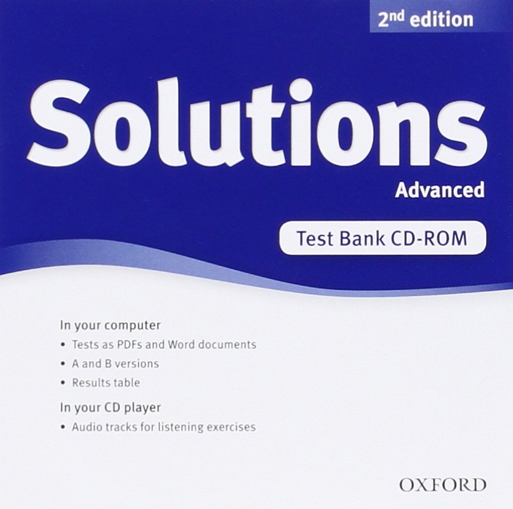 Solutions (Second Edition) Advanced Test Bank CD-ROM / Диск с тестами