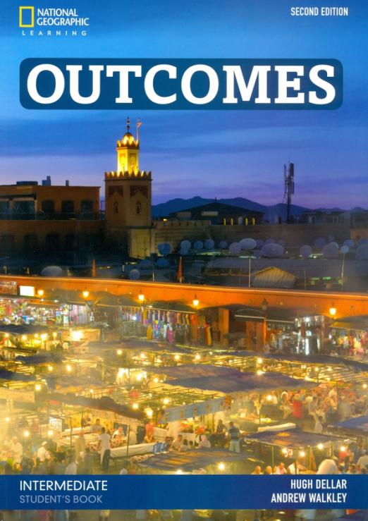 Outcomes (Second Edition) Intermediate Student's Book + DVD / Учебник + DVD
