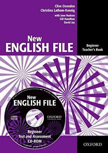 New English File Beginner Teacher's Book + CD-ROM / Книга для учителя