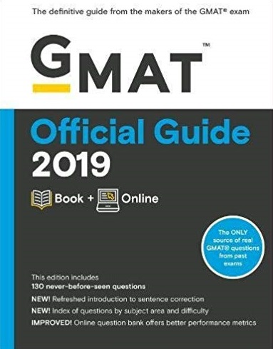 GMAT Official Guide 2019 + Online