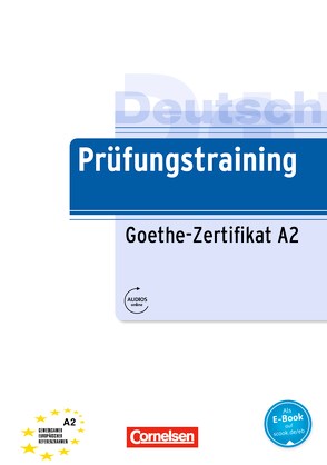 Prufungstraining Goethe-Zertifikat A2 Ubungsbuch + Audio / Учебник + онлайн-аудио