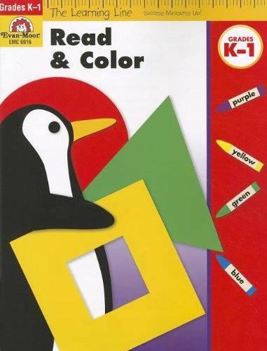 Read and Color Grades 1-2 / Учим цвета и фигуры