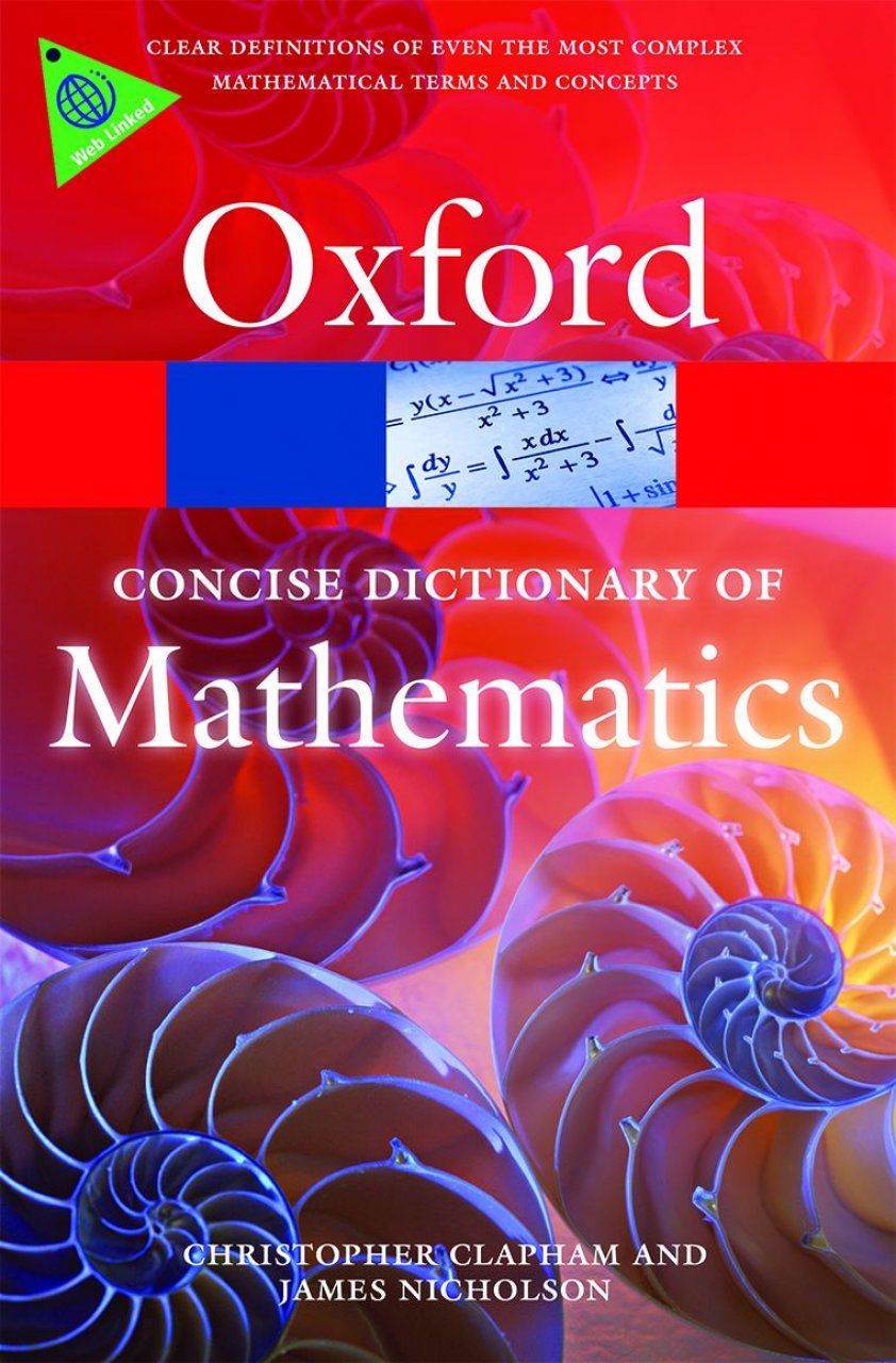 Oxford Concise Dictionary of Mathematics (5th Edition)