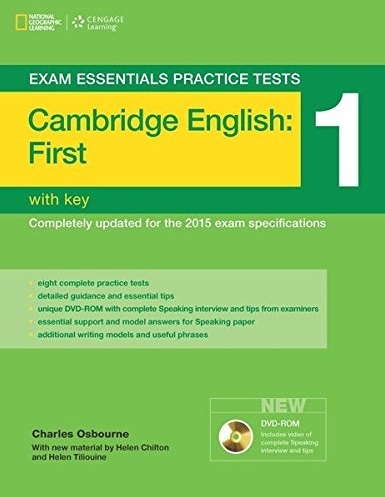 Exam Essentials Practice Tests Cambridge English: First 1 + DVD-ROM + key / Тесты + ответы