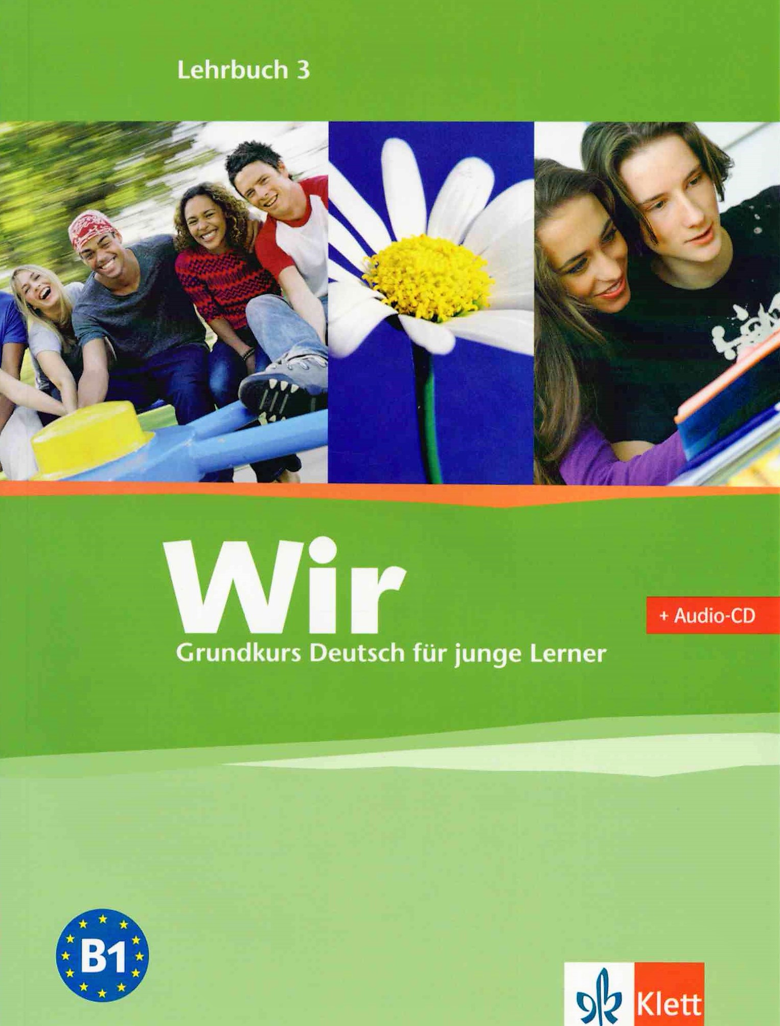 Wir 3 Lehrbuch + Audio CD / Учебник