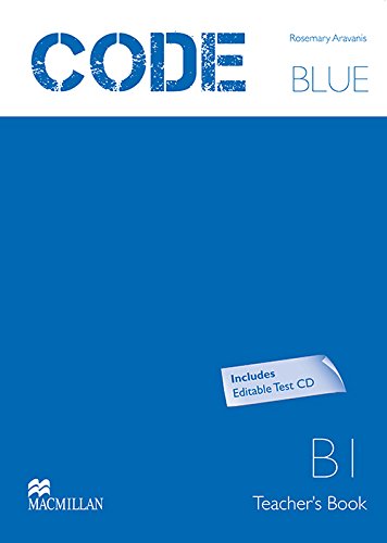Code Blue B1 Teacher's Book + Test CD / Книга для учителя