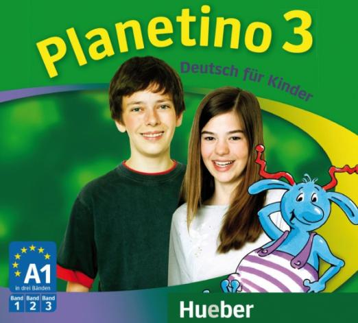 Planetino 3. 3 Audio-CDs zum Kursbuch / Аудиодиски к учебнику