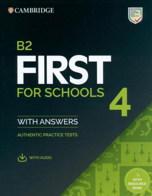Cambridge English First for Schools 4 + Answers + Audio / Тесты + ответы + аудио