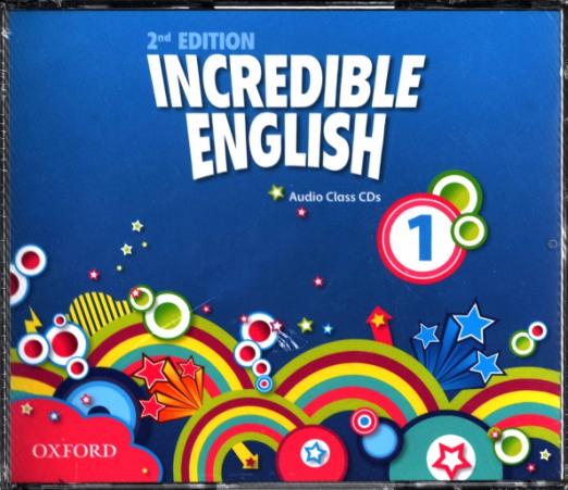Incredible English (Second Edition) 1 Class Audio CDs 3 Discs / Набор аудиодисков