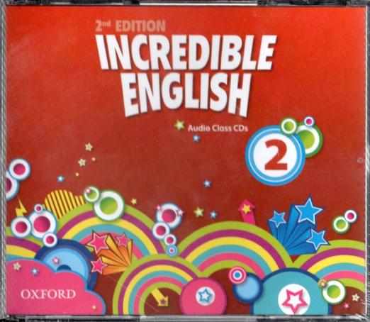 Incredible English (Second Edition) 2 Class Audio CDs 3 Discs / Набор аудиодисков