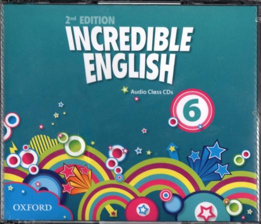 Incredible English (Second Edition) 6 Class Audio CDs 3 Discs / Набор аудиодисков