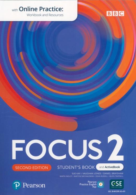 Focus Second Edition 2 Student's Book and Active Book with Online Practice with App Учебник с онлайн практикой