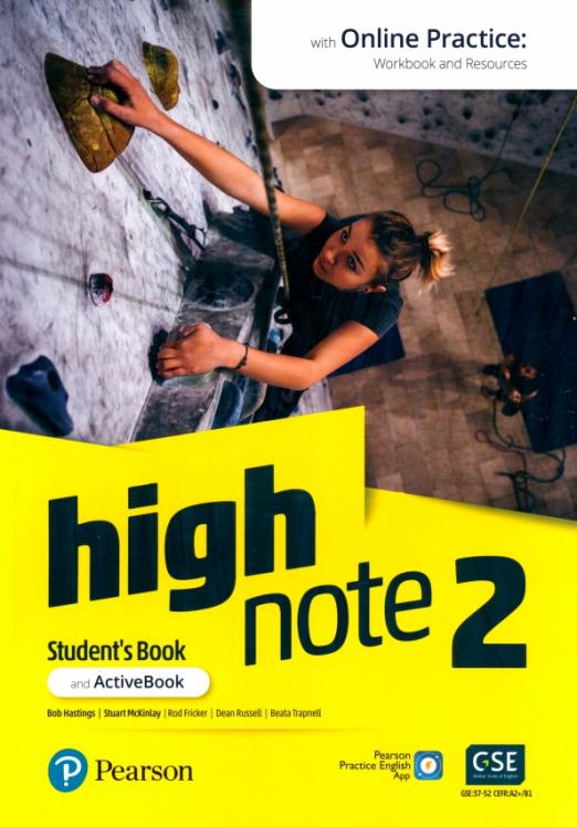 High Note 2 Student's Book + Active book + Online Practice / Учебник + электронная версия + онлайн-практика