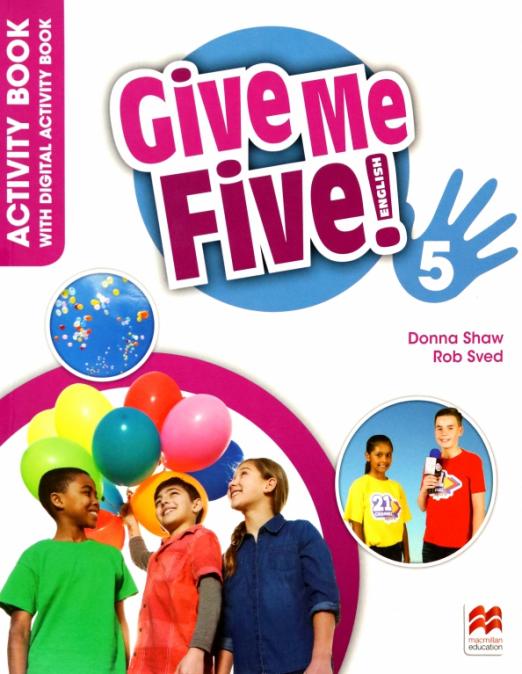 Give Me Five! 5 Activity Book  Online Workbook 2021  Рабочая тетрадь  онлайнверсия
