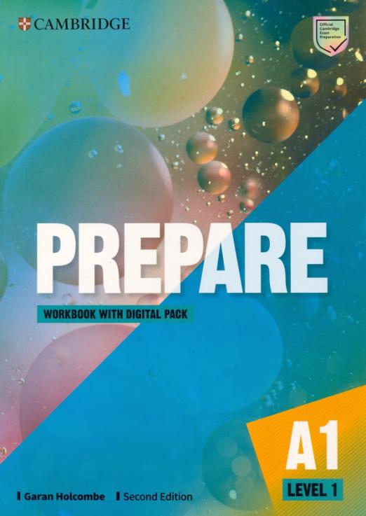 Prepare (Second Edition) 1 Workbook + Digital Pack / Рабочая тетрадь + онлайн-код