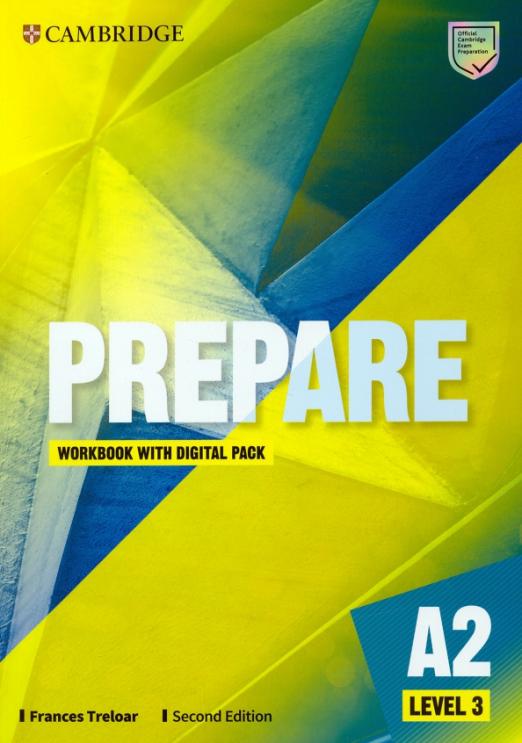 Prepare (Second Edition) 3 Workbook + Digital Pack / Рабочая тетрадь + онлайн-код