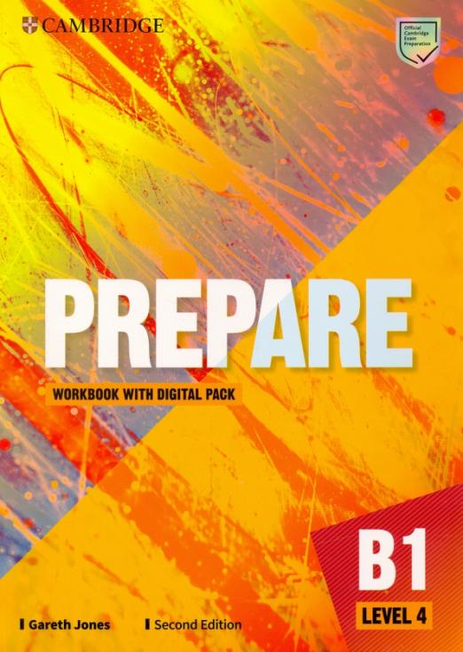 Prepare (Second Edition) 4 Workbook + Digital Pack / Рабочая тетрадь + онлайн-код