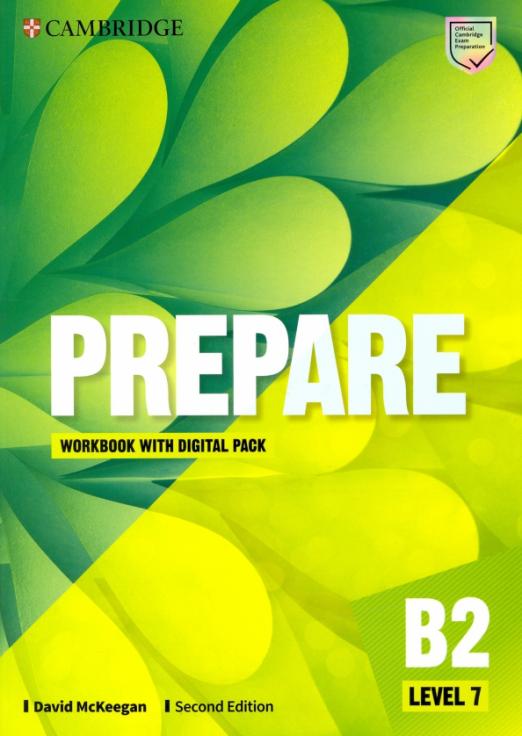 Prepare (Second Edition) 7 Workbook + Digital Pack / Рабочая тетрадь + онлайн-код