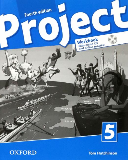 Project Fourth Edition 5 Workbook with Online Practice CD Рабочая тетрадь с онлайн практикой