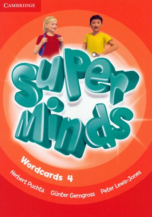 Super Minds 4 Wordcards / Лексические карточки