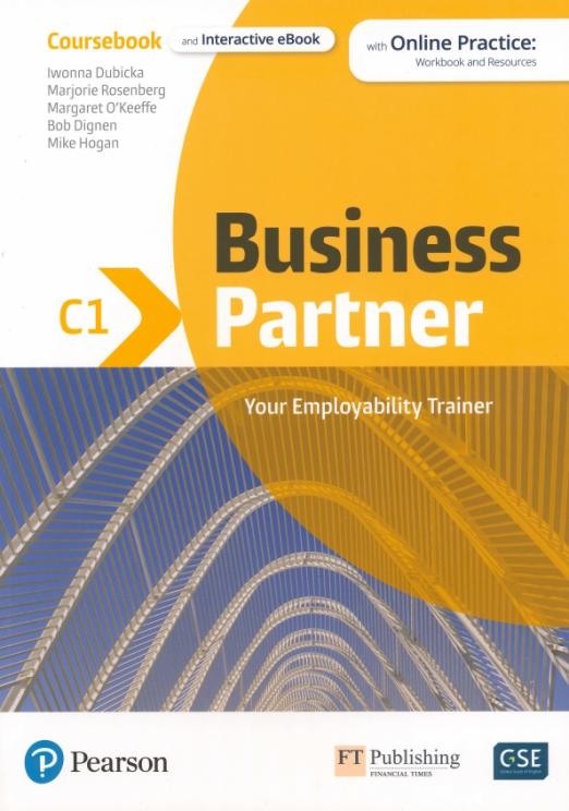 Business Partner C1 Coursebook with MyEnglishLab and eBook  Учебник с электронной версией и онлайн кодом