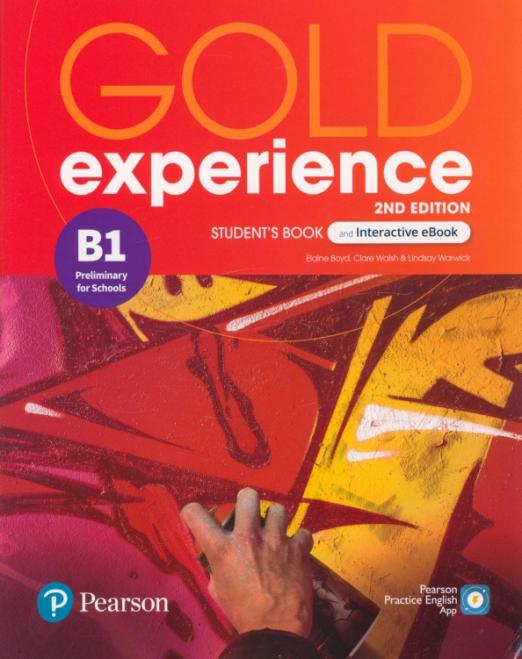 Gold Experience (2nd Edition) B1 Student's Book + Interactive eBook + Digital Resources & App / Учебник + электронная версия