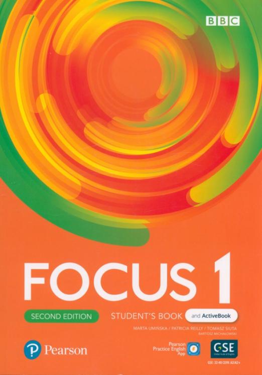 Focus Second Edition 1 Student's Book and ActiveBook with App Учебник с электронной версией