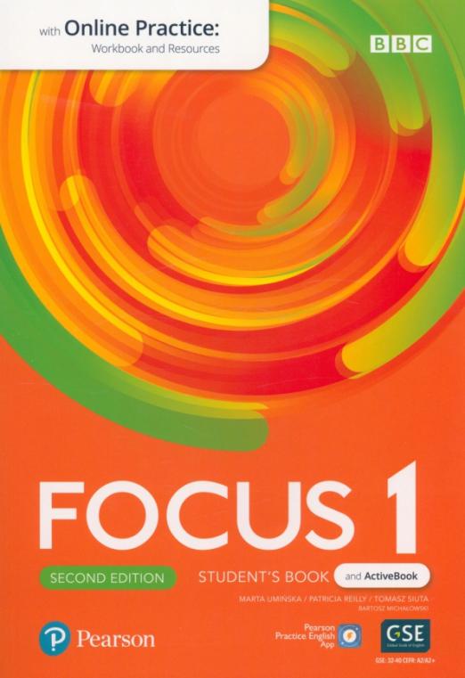 Focus Second Edition 1 Student's Book and Active Book with Online Practice and App Учебник с онлайн практикой