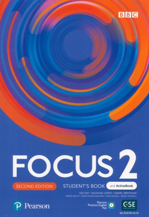 Focus Second Edition 2 Student's Book and ActiveBook with App Учебник с электронной версией