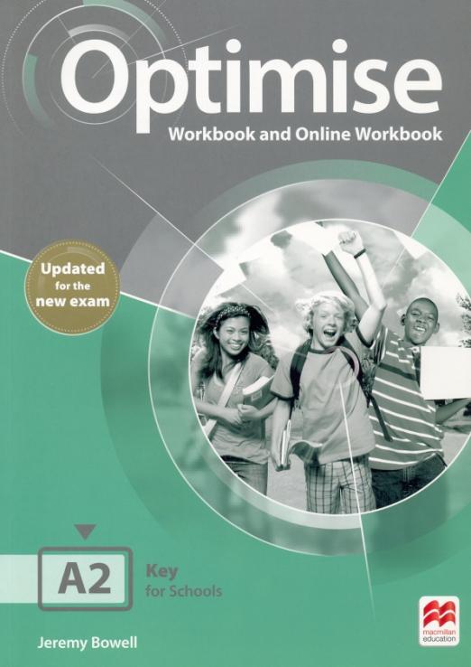 Optimise Updated Edition A2 Workbook without Key  Online Workbook Рабочая тетрадь с онлайн версией без ответов